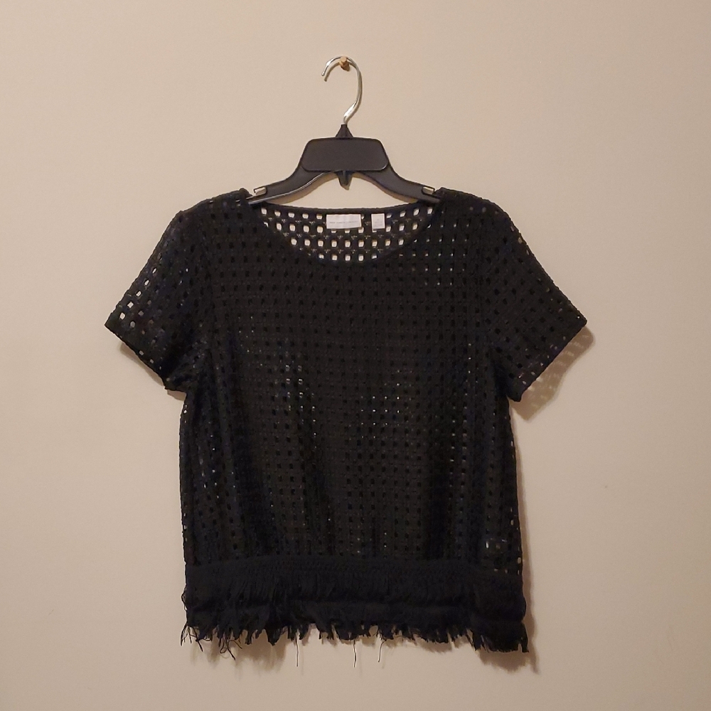 Elegant Black Women's Top